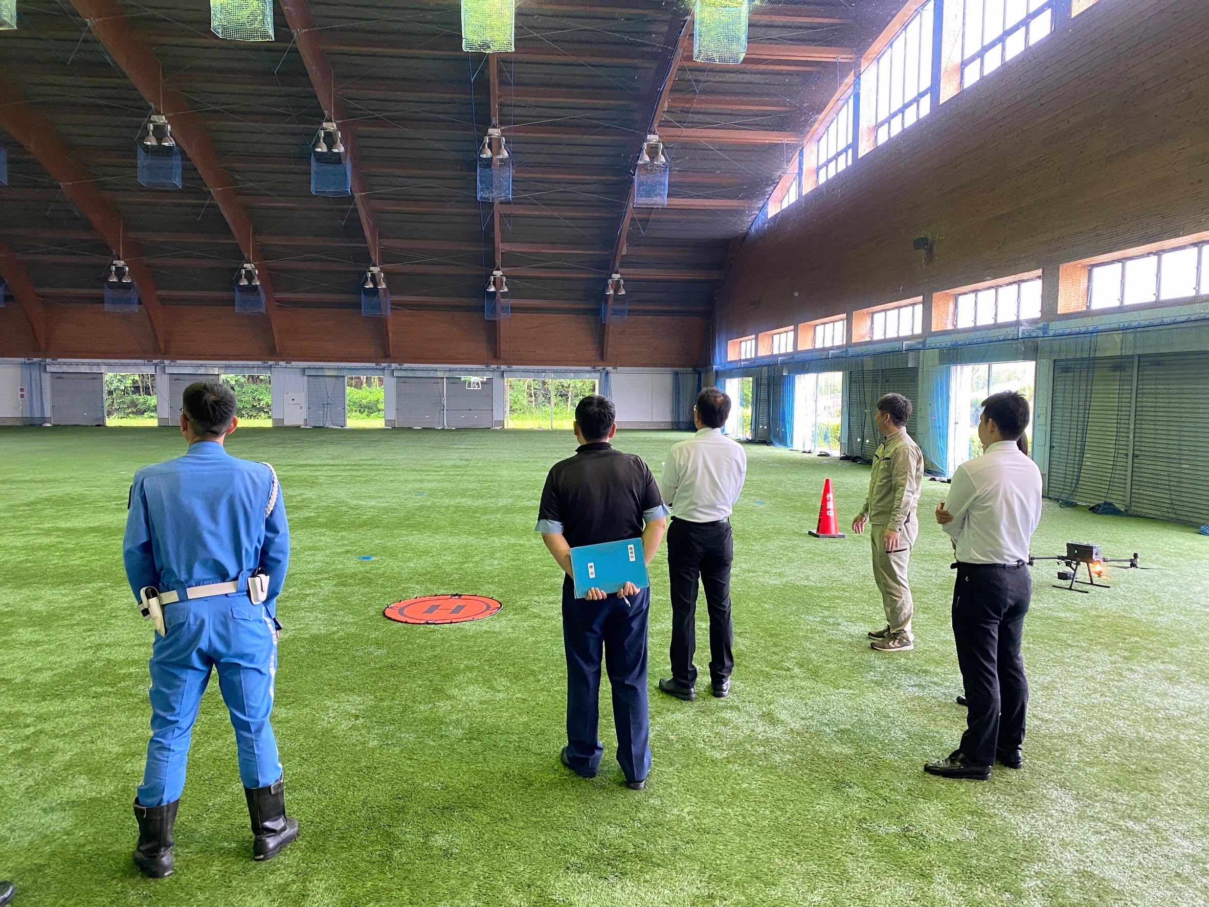 【日南警察署様】ドローン講習会